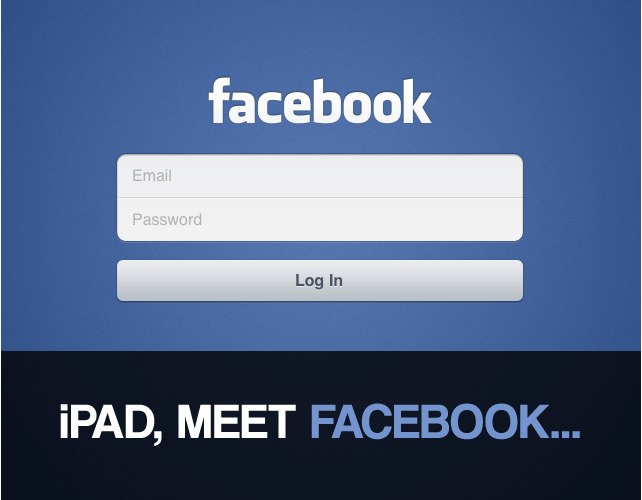 Facebook per iPad il 22 settembre?