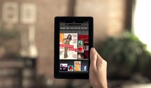 Kindle Fire spot