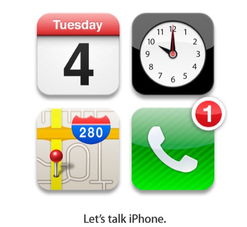 Ufficiale: evento Apple il 4 ottobre. iOS 5 per quella data?