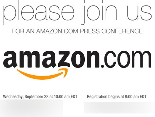 Amazon svelerà il suo tablet il 28 settembre?