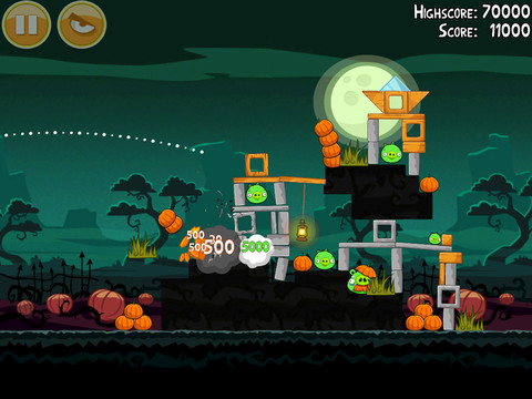 Angry Birds Season HD: disponibile l'aggiornamento dedicato ad Halloween