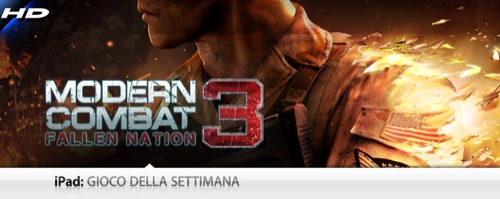 Gioco Della Settimana: Modern Combat 3 Fallen Nation