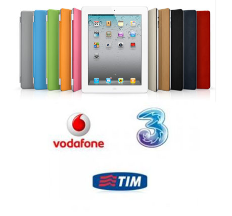 iPad 2: tutte le tariffe di Tim, Vodafone e 3