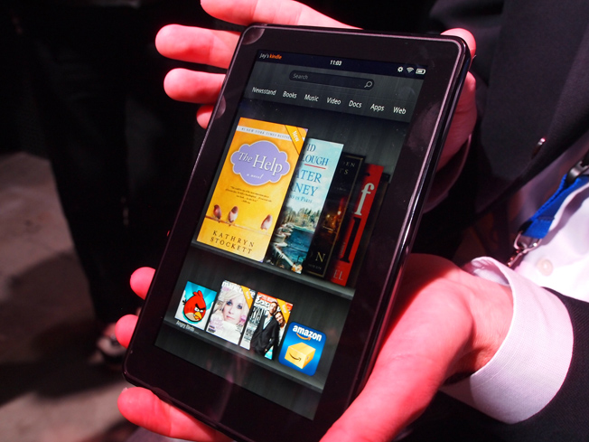 Amazon perde circa 3 dollari per ogni Kindle Fire venduto
