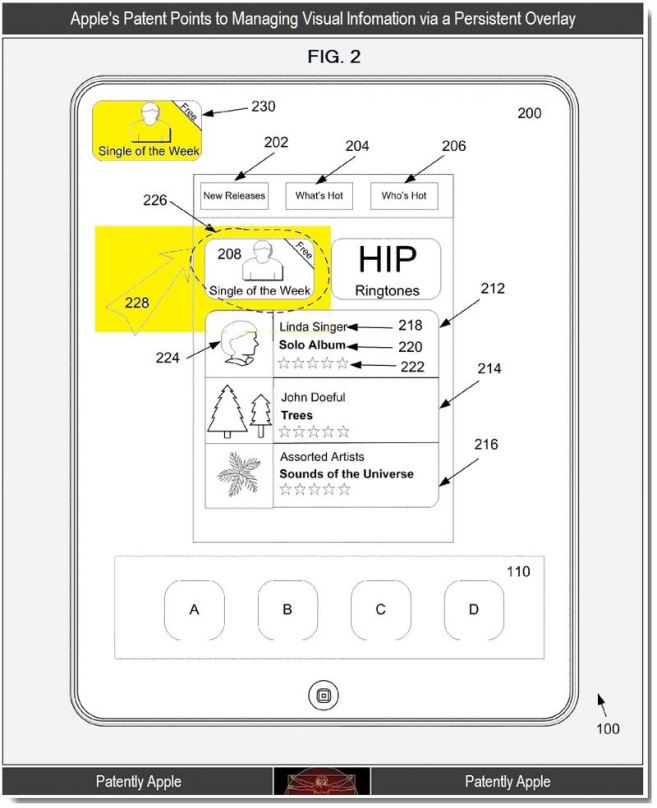 Nuova interfaccia iOS e piattaforma sociale IDME in un nuovo brevetto Apple