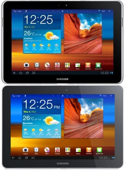 Samsung modifica il Galaxy Tab 10.1 per metterlo in vendita in Germania