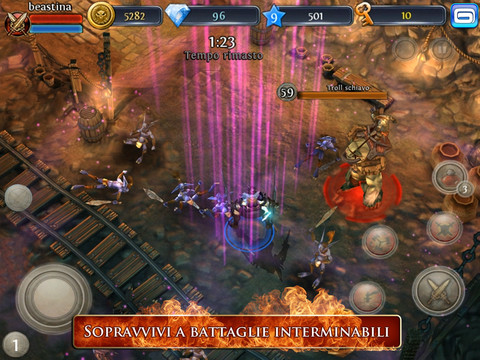 Gameloft rilascia Dungeon Hunter 3 per iPad, iPhone e iPod touch