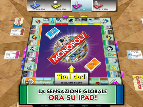 MONOPOLY HERE & NOW: The World Edition for iPad gratis su App Store