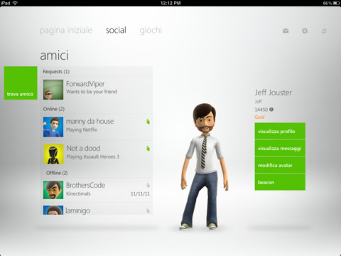 My Xbox LIVE: la nuova app di Microsoft per gestire il vostro account Xbox