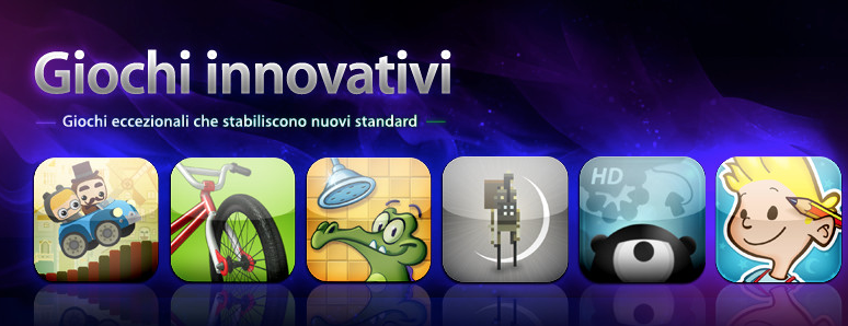 Giochi Innovativi: la nuova sezione dell'App Store