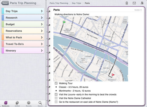 Microsoft OneNote per iPad