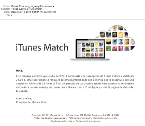 iTunes Match: in Europa costerà 24,99€/anno