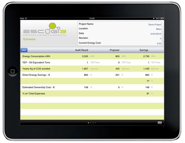 Energy audit App – Escogi 3 foto 2