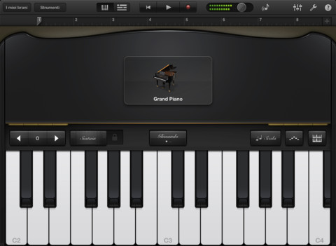 GarageBand iPad