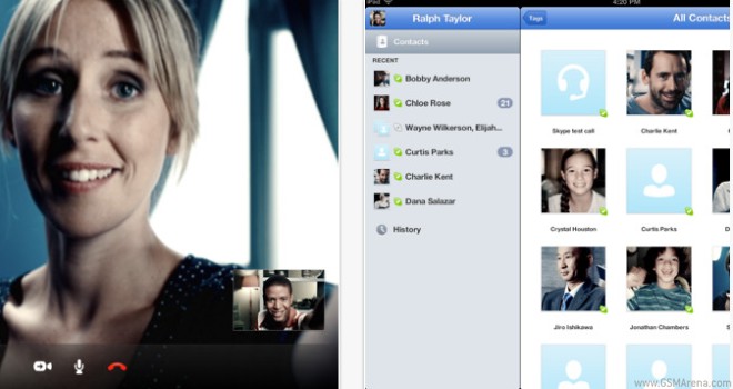 Skype per iPad si aggiorna al Retina Display