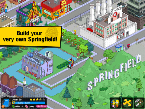 The Simpsons: Tapped Out disponibile gratuitamente in App Store