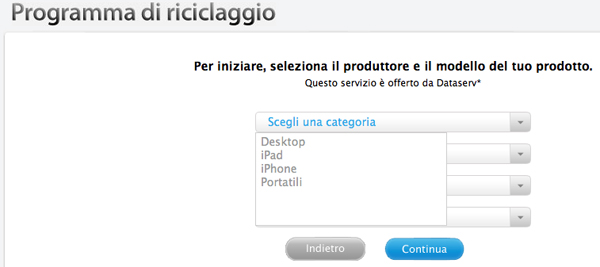 Apple: anche in Italia si riciclano iPad e iPhone