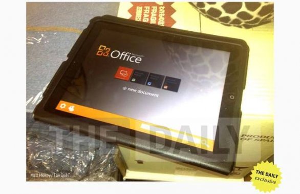 The Daily: Microsoft Office per iPad il 10 novembre 2012