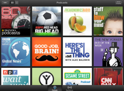 Podcast: nuova versione 1.0.1 per l'app di Apple