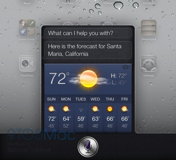 Siri su iPad: con iOS 6 forse sì