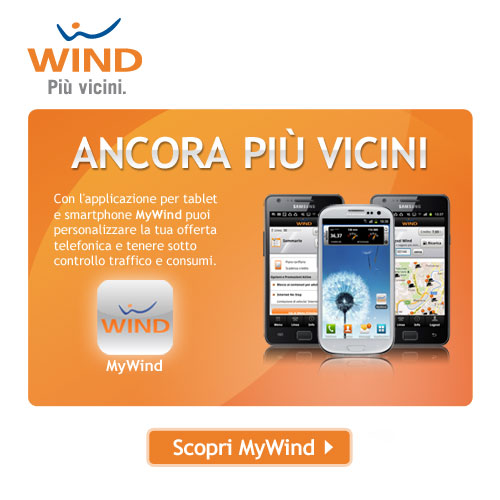 MyWind, l’app ufficiale di Wind 
