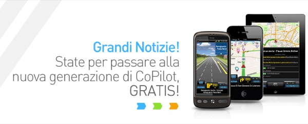 CoPilot GPS: come ottenere la versione completa se eravate utenti CoPilot Live 