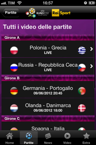 Italia-Spagna: come seguirla in streaming su iPad