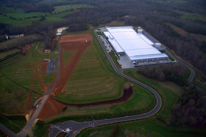 Il nuovo data center Apple in North Carolina: alcune foto aeree