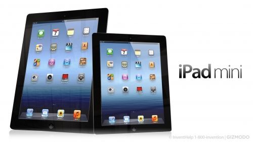 iPad mini in mostra grazie a dei mockup