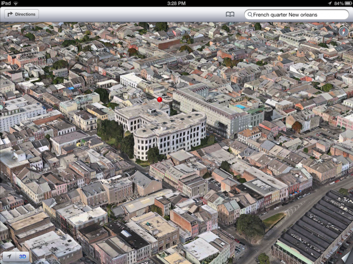 iOS 6 beta 4: Mappe accoglie nuove città in 3D