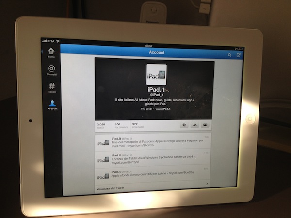 Twitter per iPad
