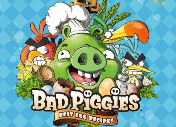 Un libro di ricette a base di uova dai Bad Piggies