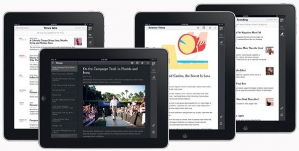 New York Times: nuova web app per iPad
