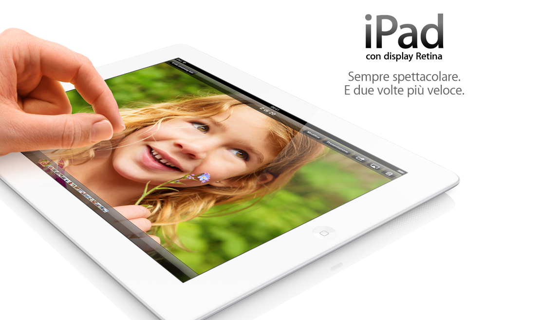 Svelato l'iPad di quarta generazione