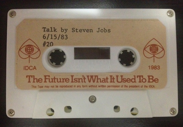 Ritrovato un discorso di Steve Jobs: è datato 1983, e si parlava già di iPad ed App Store