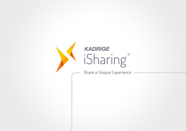 Logo Kadrige iSharing Share a unique Experience