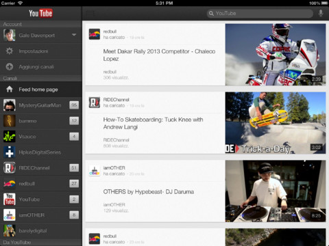 YouTube: l'app ora compatibile anche con iPad