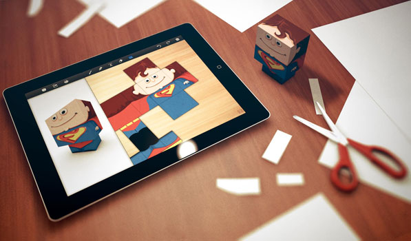 Foldify: crea modellini di carta su iPad