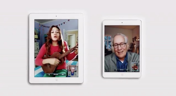 iPad mini spot natale