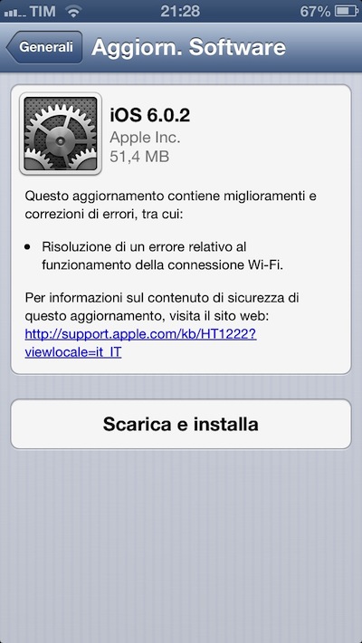 update iOS 6.0.2