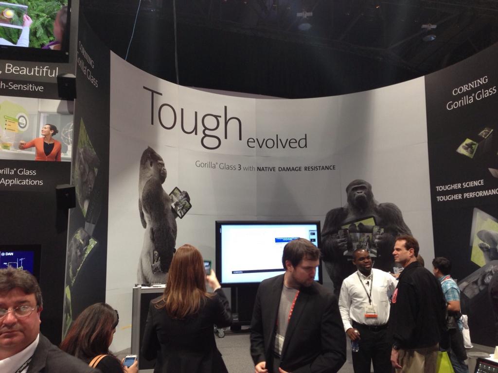 ces 2013 gorilla glass 3