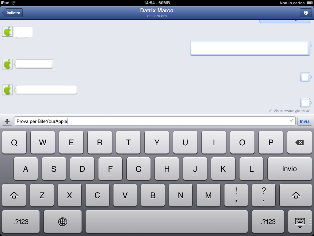 facebook messenger ipad