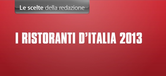 App Della Settimana: I Ristoranti d'Italia 2013 - Le Guide de L'Espresso