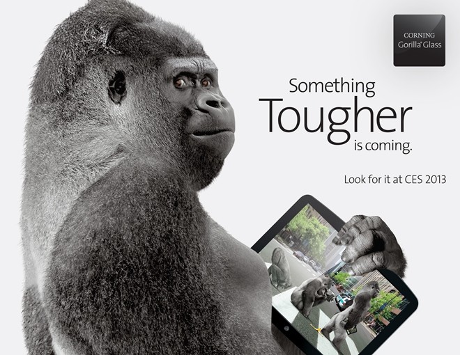 Corning: al CES 2013 ci sarà il Gorilla Glass 3