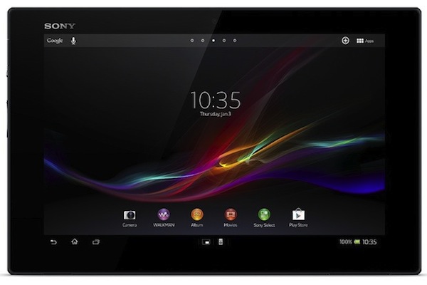 Altro rivale per iPad: Sony presenta l'Xperia Tablet Z