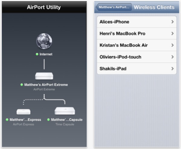 Apple rilascia un aggiornamento dell'app AirPort Utility