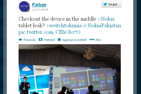 nokia lumia tablet