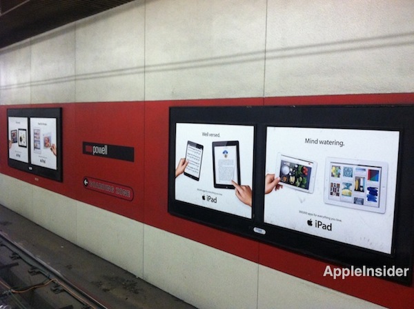 pubblicità iPad