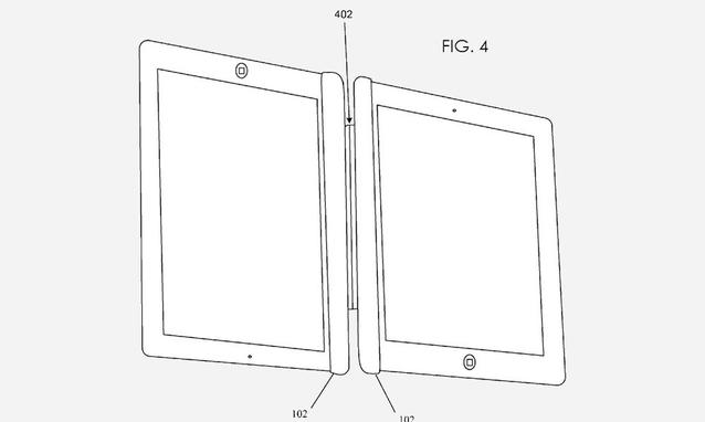 Apple registra un brevetto per trasformare l'iPad in un tablet a doppio schermo o un notebook