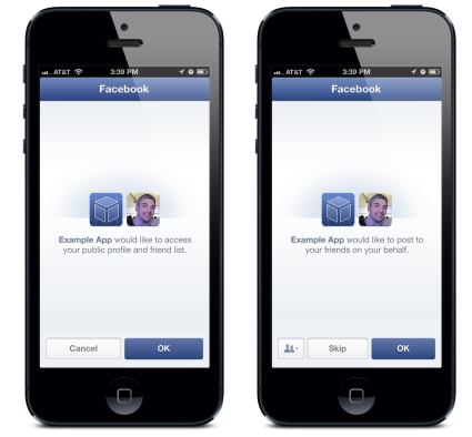 Facebook migliora le possibilità di condivisione per gli sviluppatori iOS